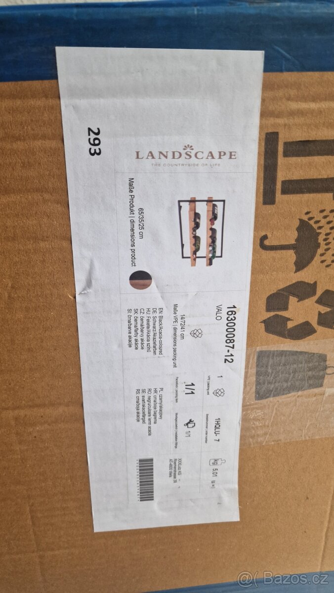 Nástěnný držák na víno - 4