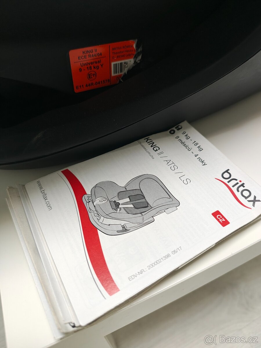 Autosedačka Britax Römer King II - 4