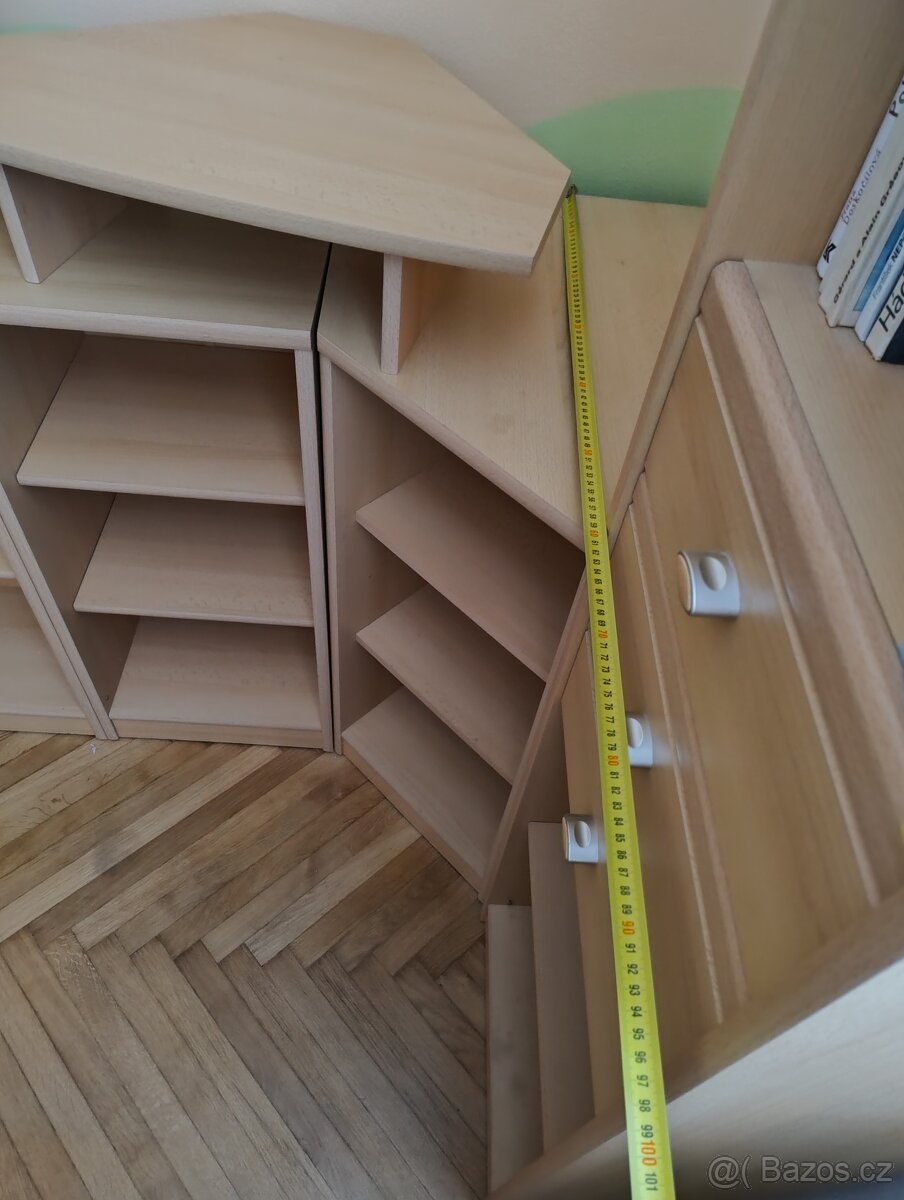 Rohové policové skříňky - 4