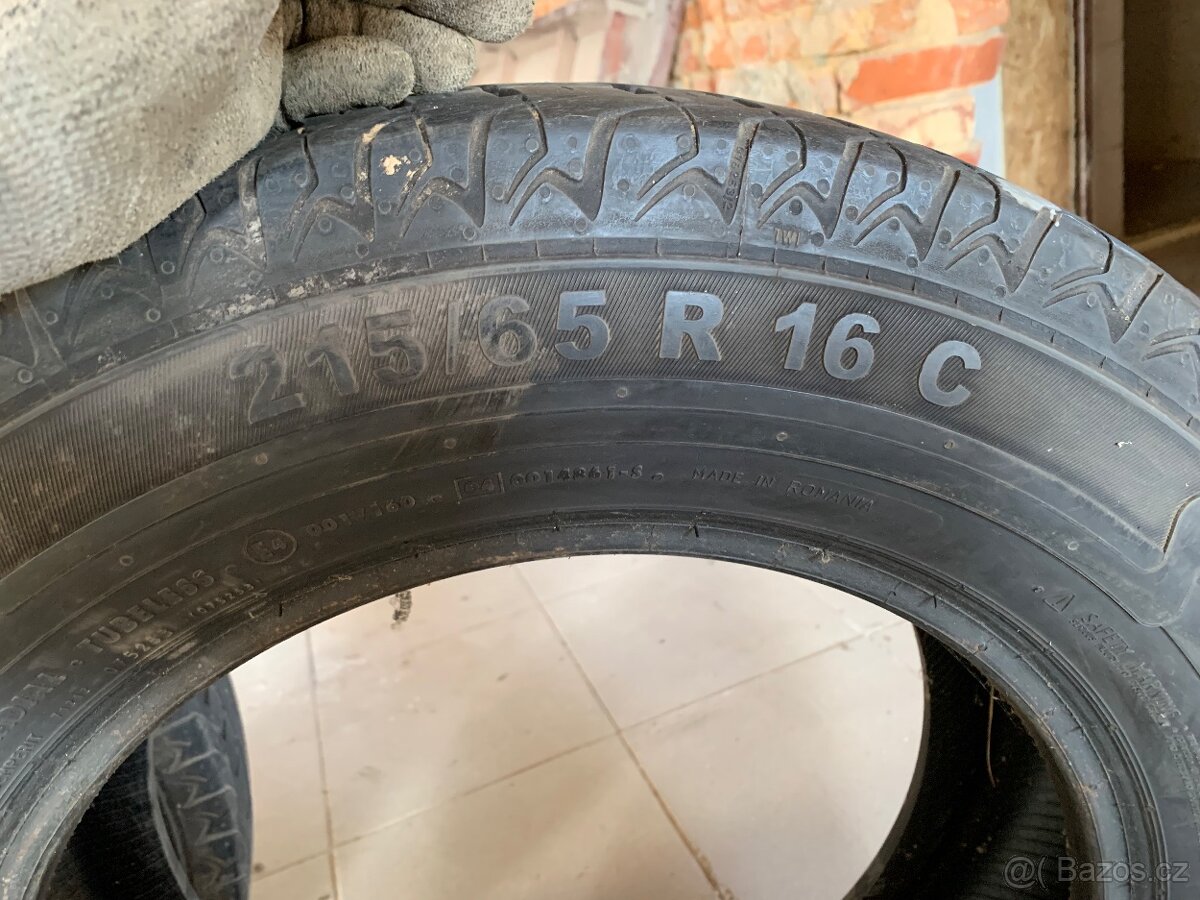 Dva kusy Semperit van-life 215/65 R16 C 7 mm - 4