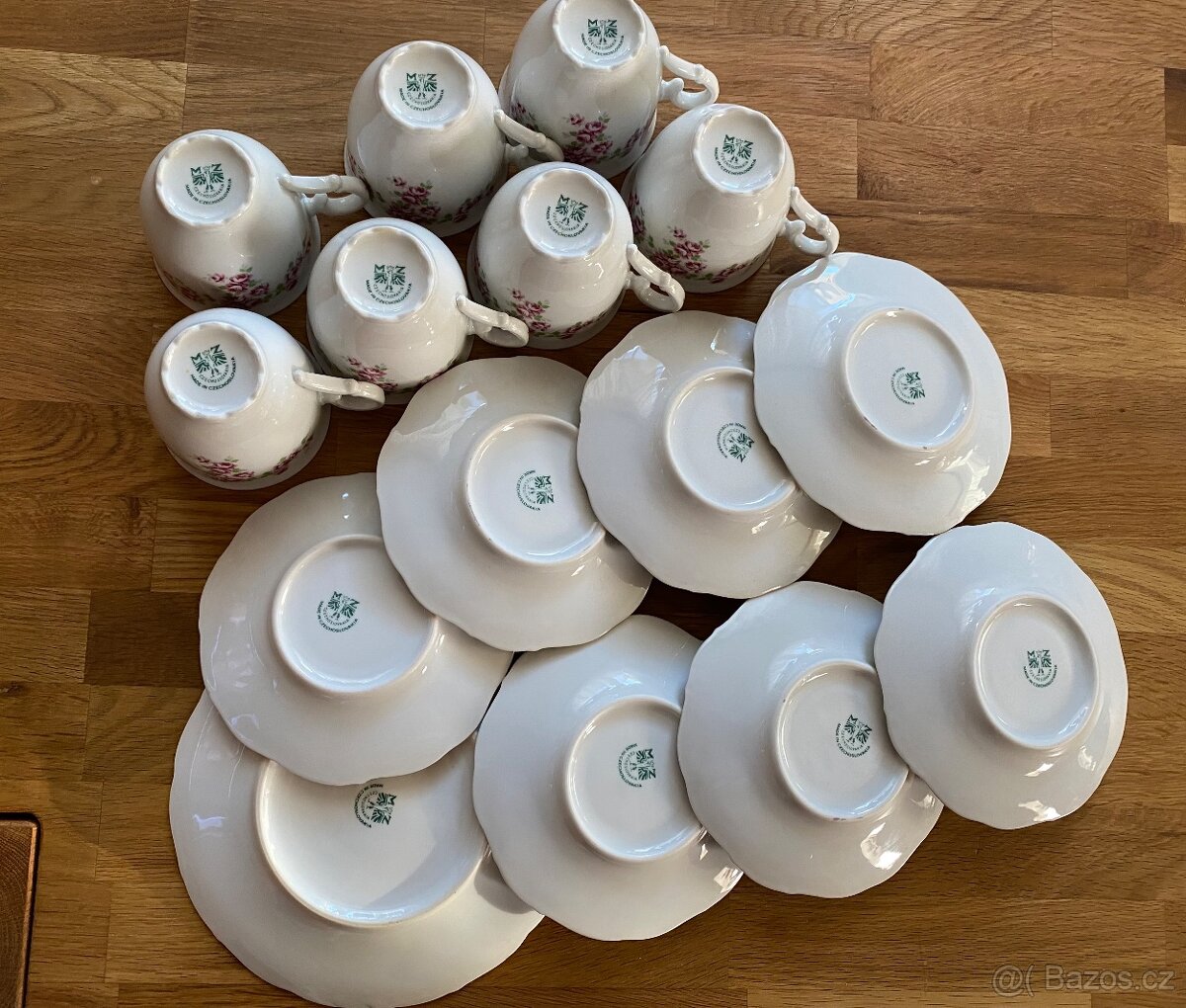 Stará,porcelánová souprava Moritz Zdekauer - 4