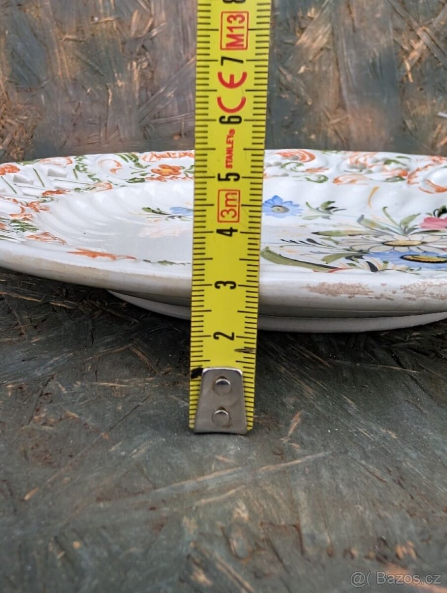 Retro závěsný talíř, ITALY. - 4