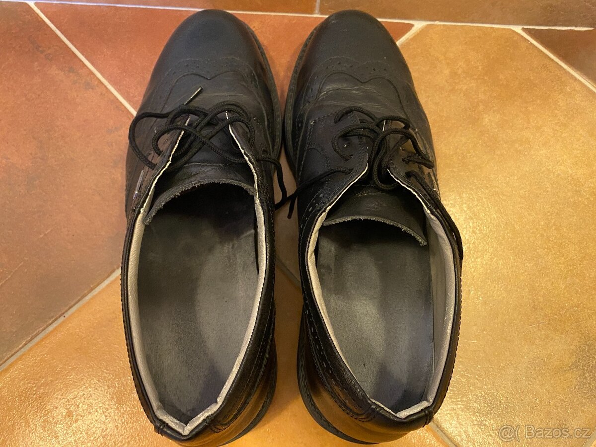 Pánské kožené pracovní boty – Livex, vel.45 - 4