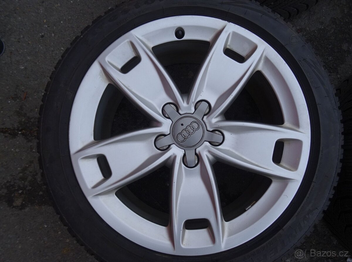 Alu disky Audi A3, 17", 5x112, ET 56, zimní sada - 4