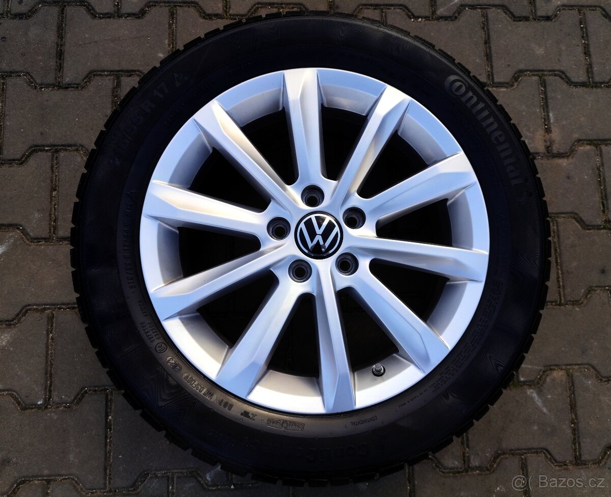 Alu kola originál Volkswagen Passat B8 5x112 R17 he - 4