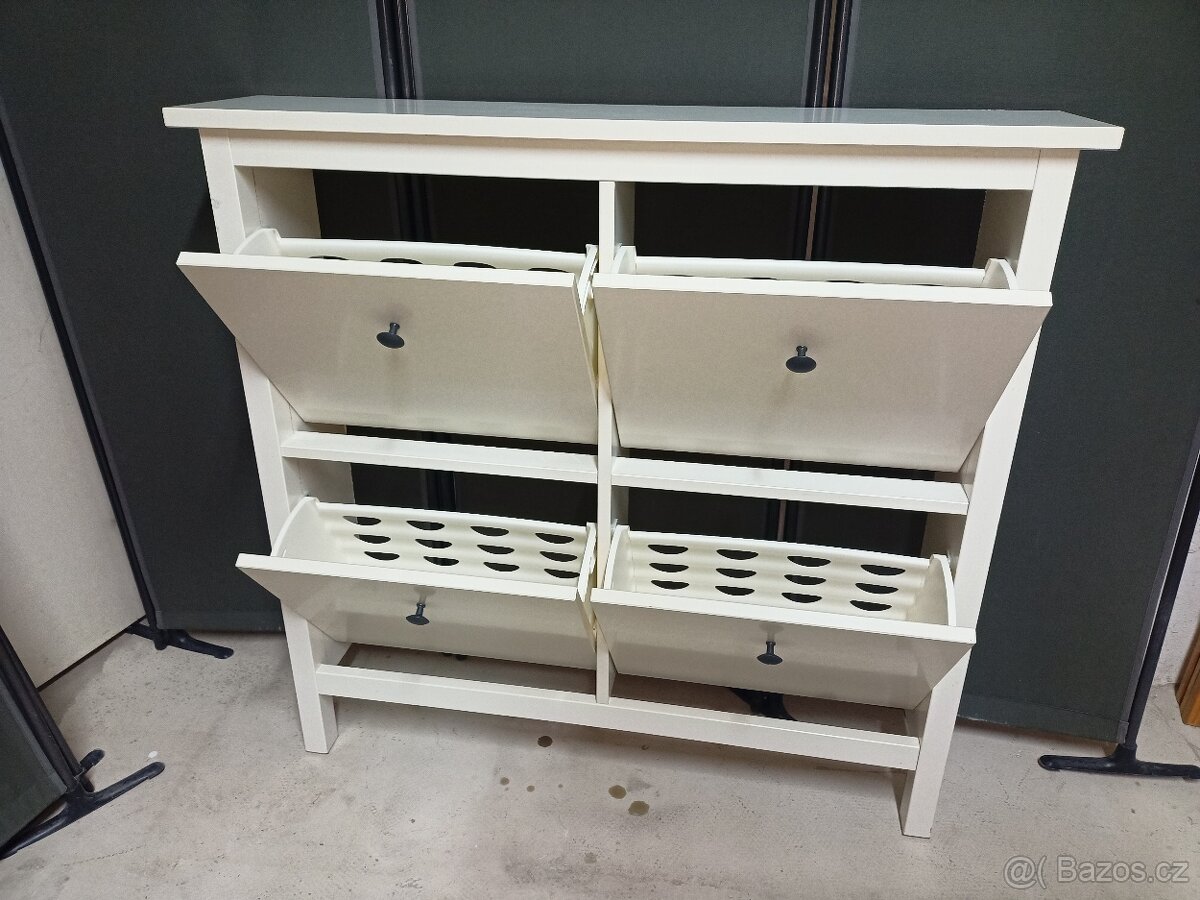 Prodám hezký botník IKEA HEMNES - 4