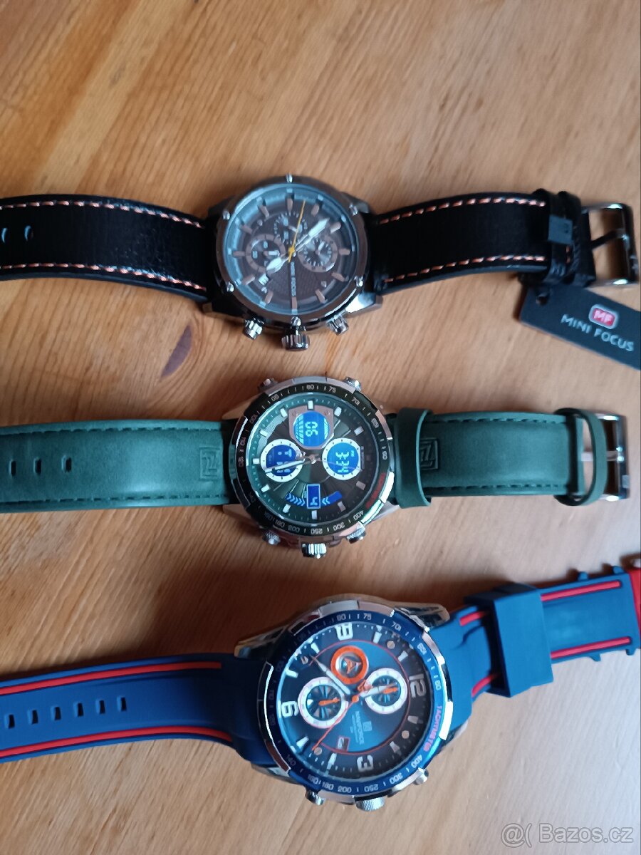 Hodinky 2x Naviforce 1xMinifocus - 4