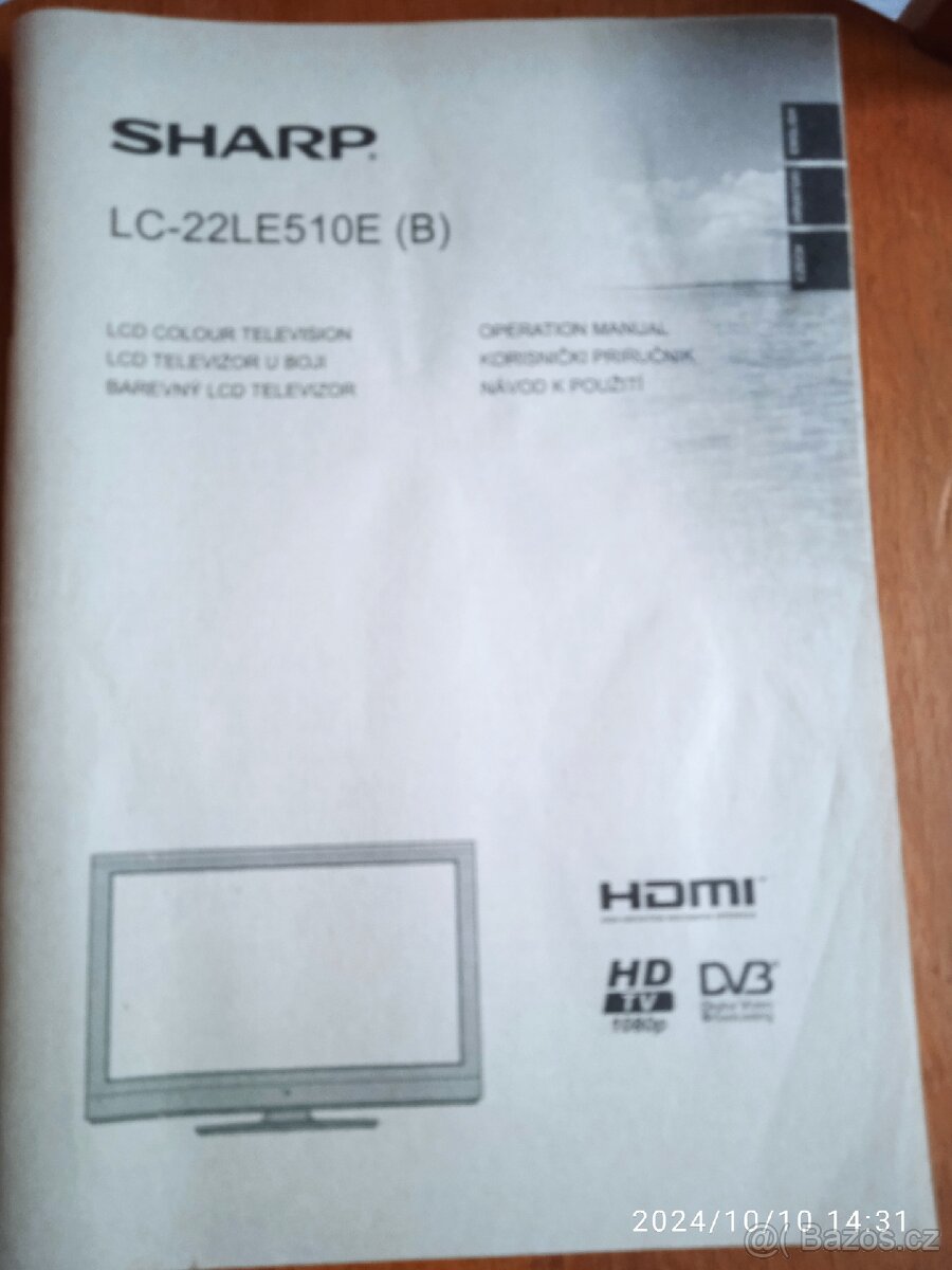Sharp LC-22LE510E (B) - 4