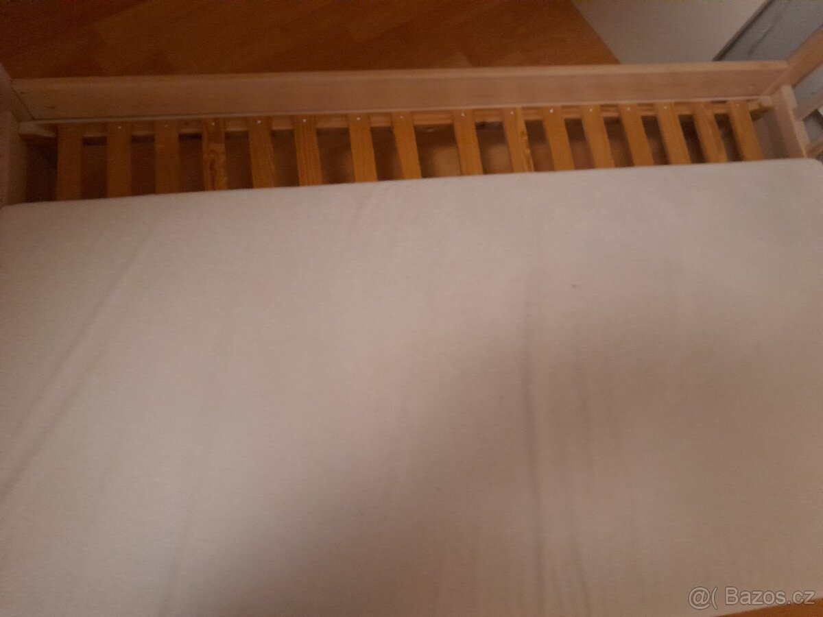 Dětská postel 140x70 masiv - 4