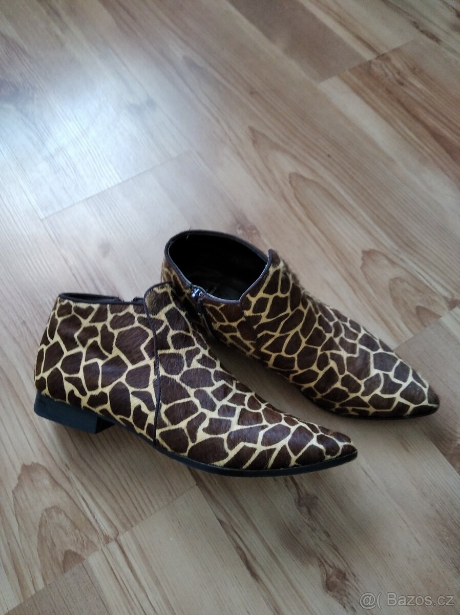 Kožené boty BAŤA vel 38 - 4