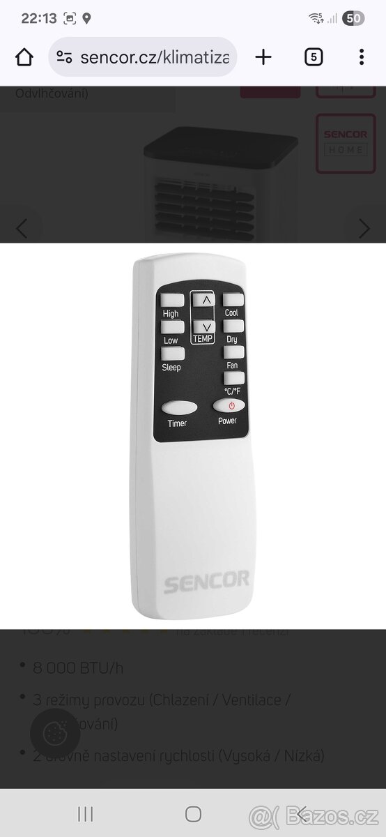 Klimatizace Sencor - 4