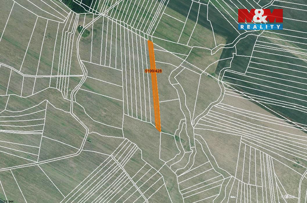 Prodej pole, 418 m², Bzenec - 4