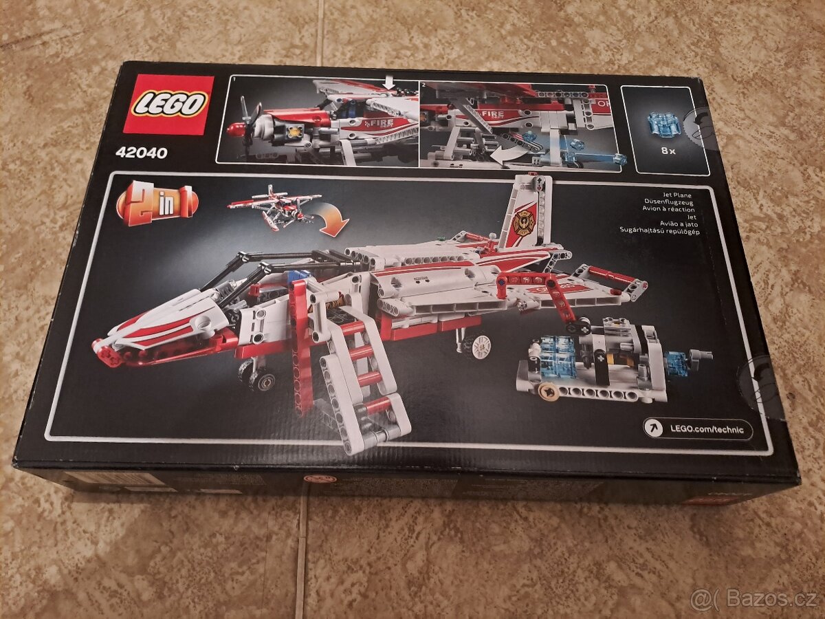 LEGO Technic 42040 Požární letoun - 4