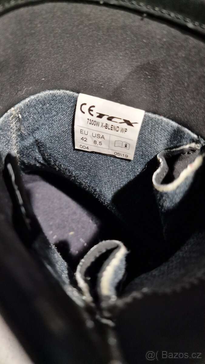 Pánské moto boty TCX BLEND 2 WP - 4