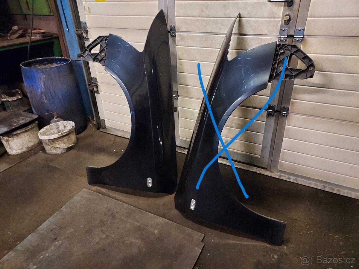 levý přední blatník na Audi A6 C6 - 4