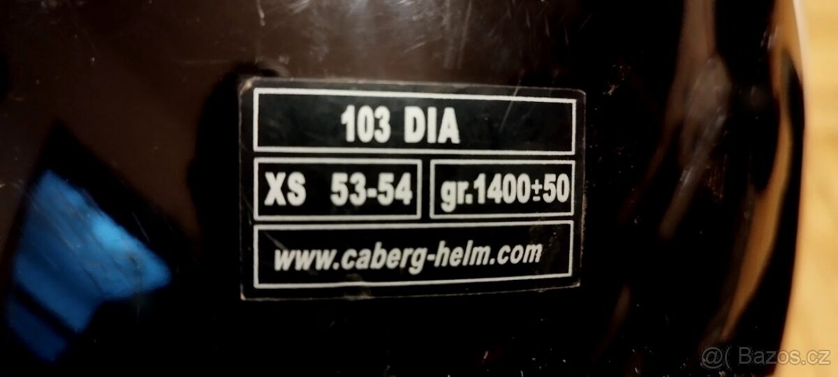 Přilba Caberg vel.XS 53-54 - 4