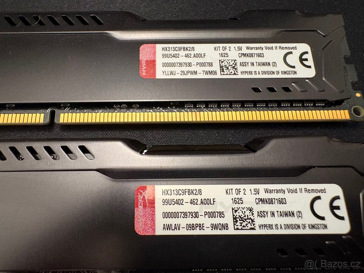 HyperX Fury 16 GB RAM (4x4GB) DDR3 - 4