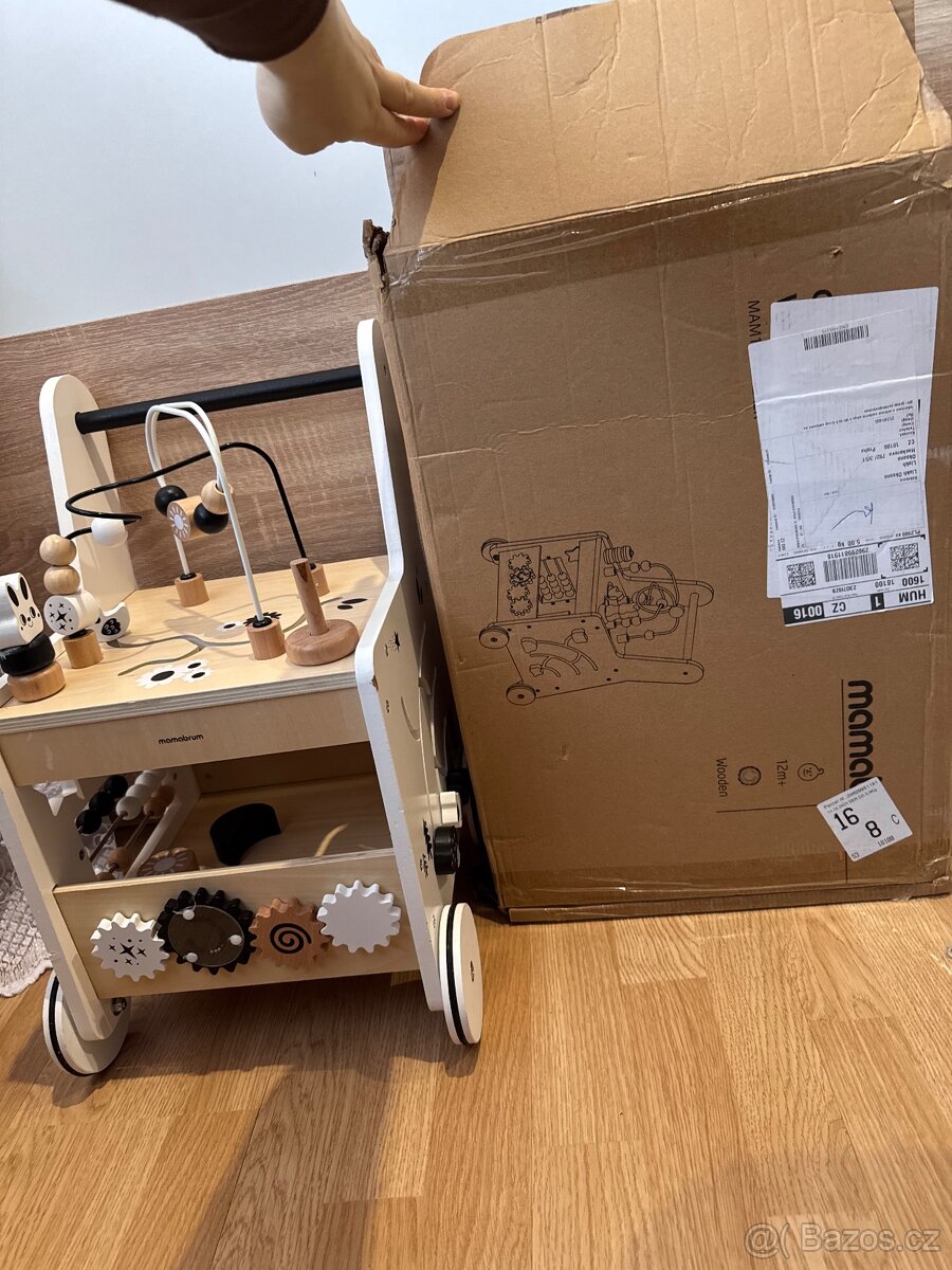 Dřevěně choditko 6v1 značka mamabrum - 4