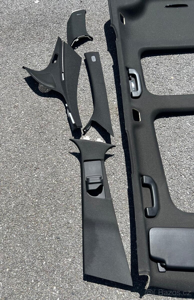 Mercedes C W205 AMG černý interiér - 4