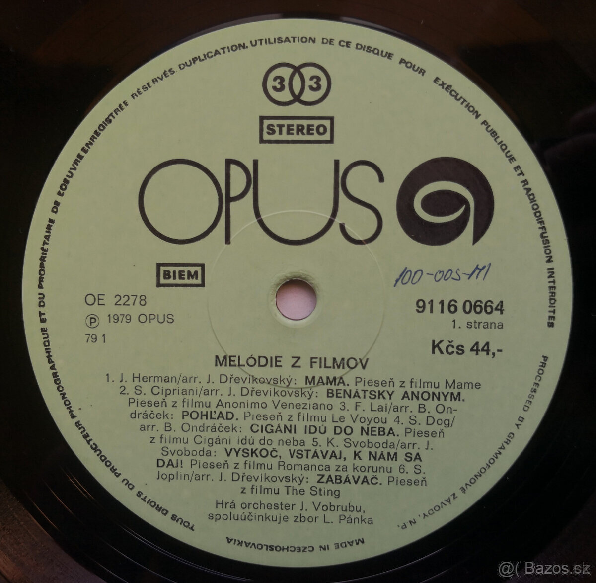LP Orchestra Of J. Vobruba - Melódie Z Filmov - 4