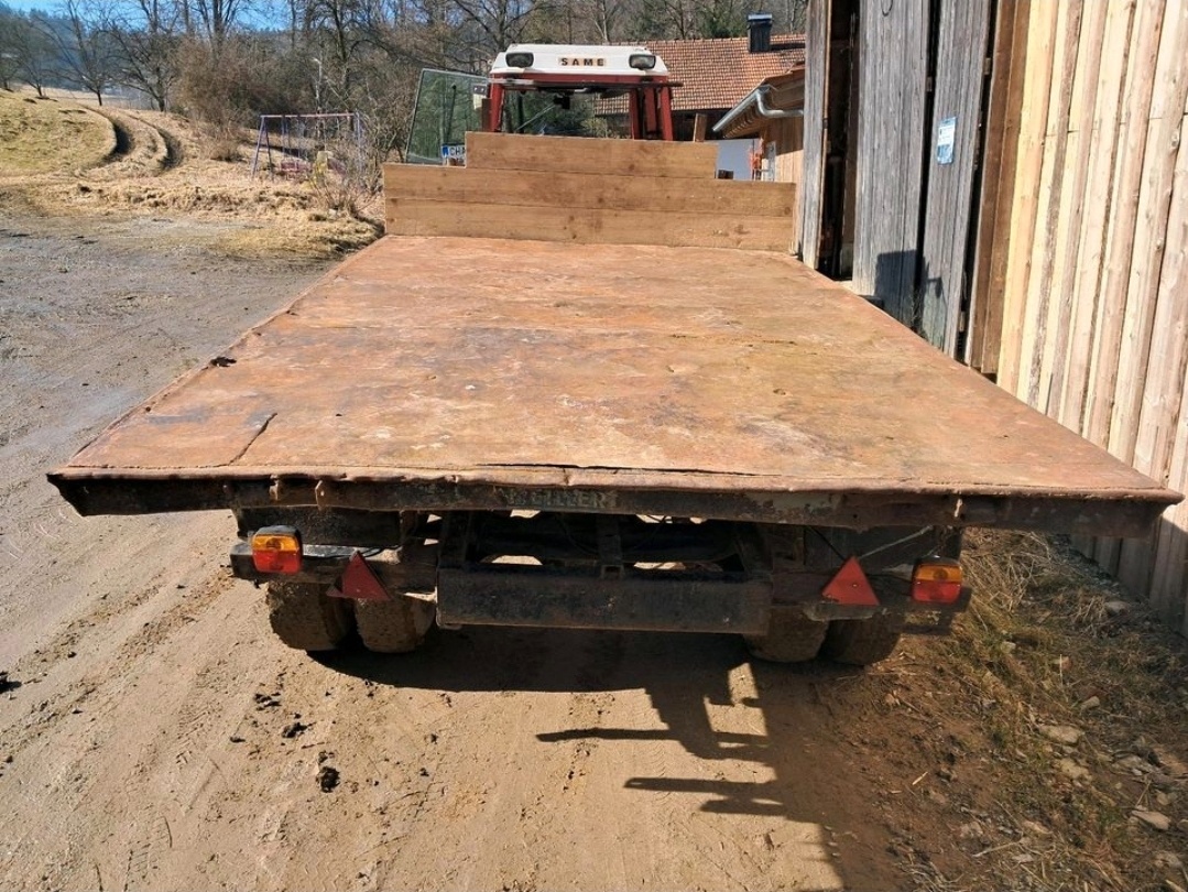 Kára za traktor, třístranný sklápěč - 4