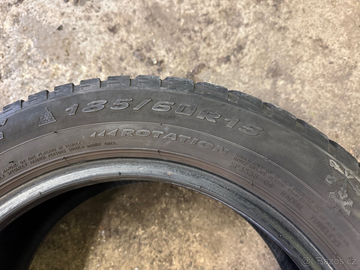 Zimní pneu 185/60 R15 - 4