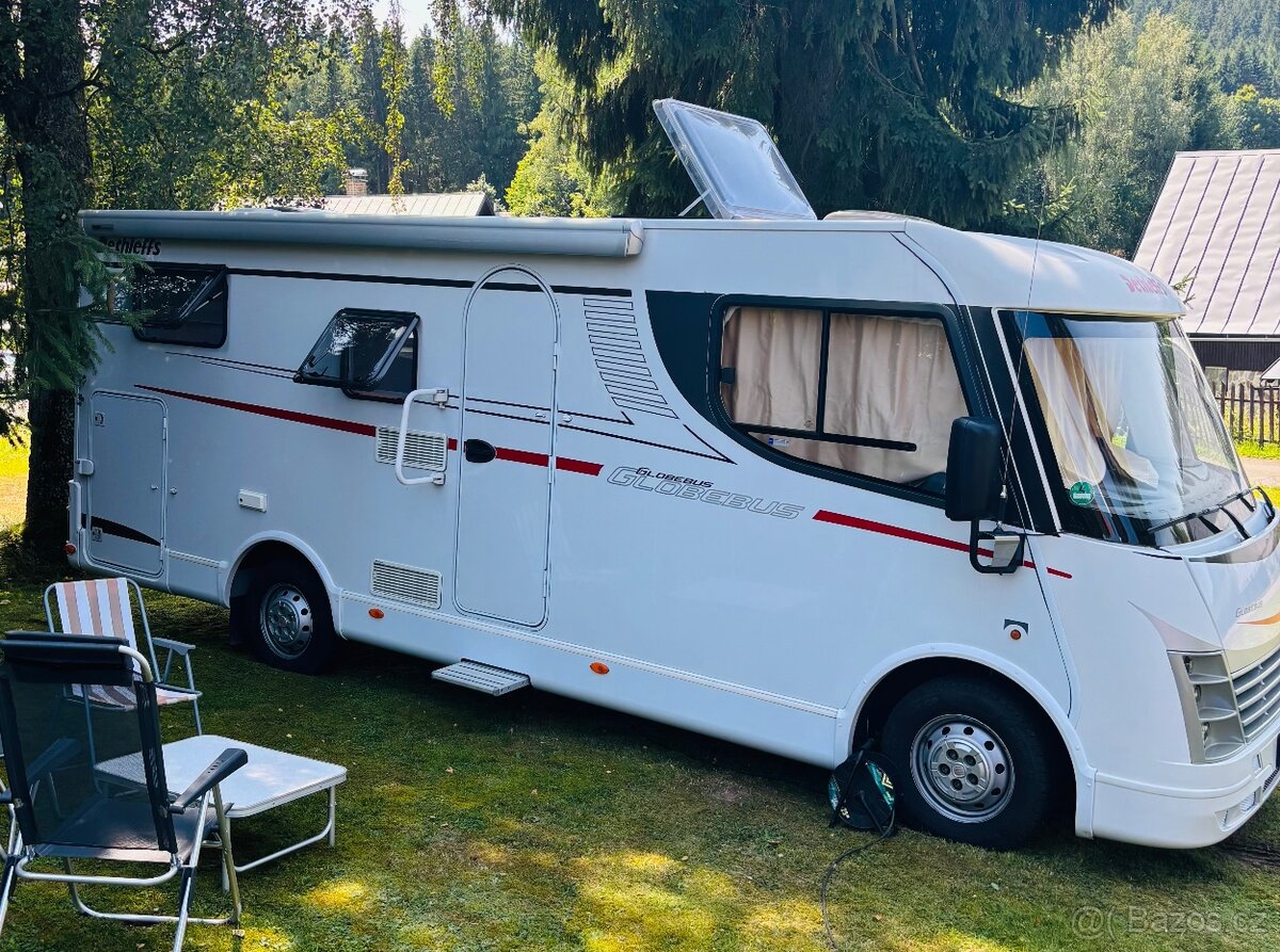 Integrovaný Fiat Ducato Dethleffs Globebus | ČR původ | TOP - 4