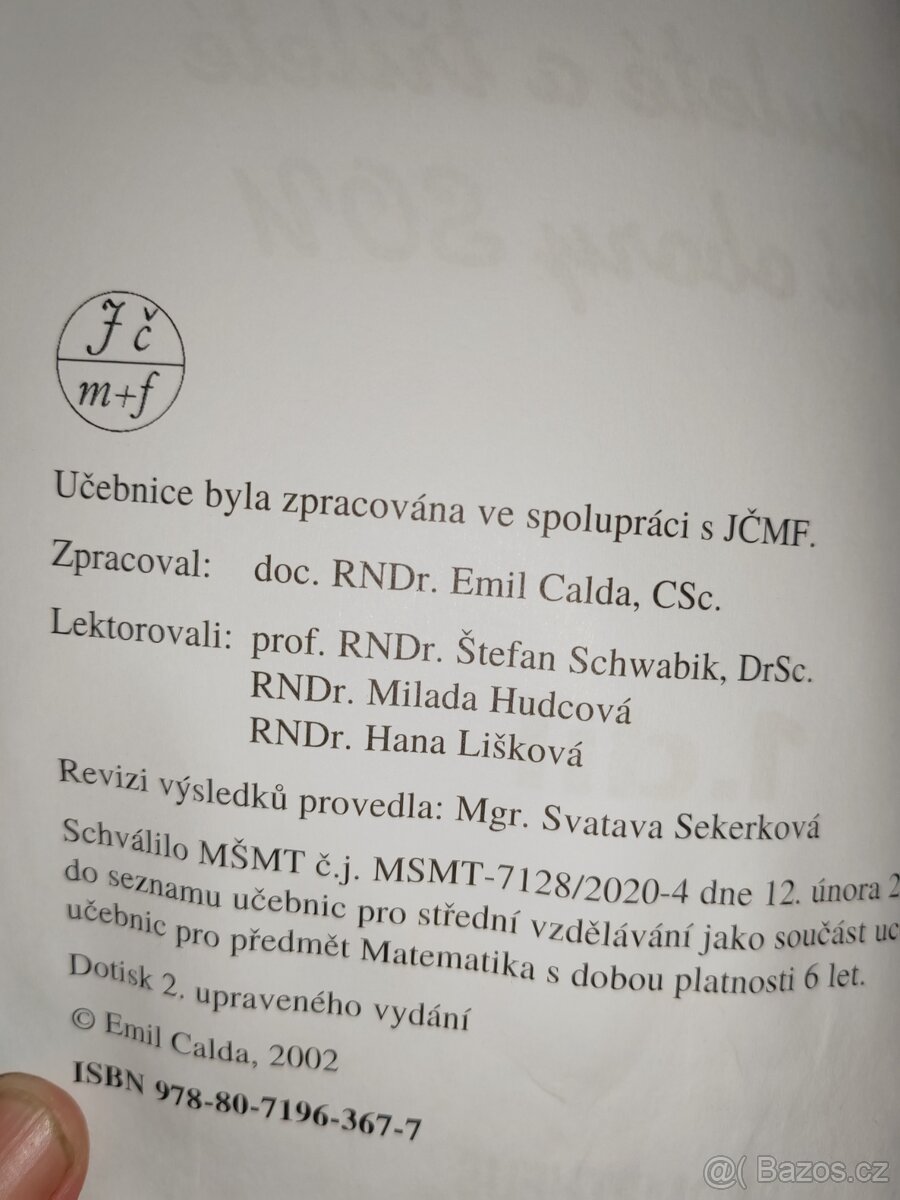 Učebnice matematiky pro SOU - 4