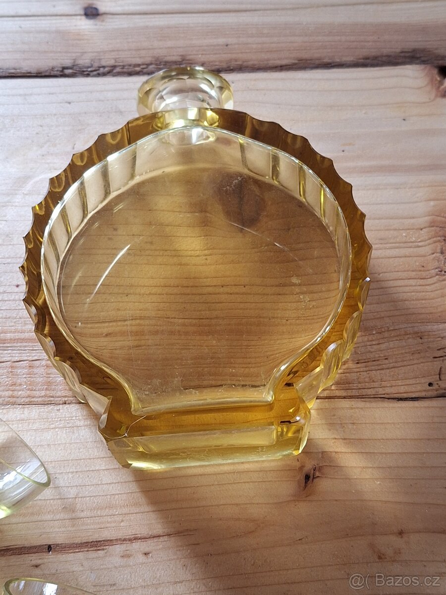 Karafa artdeco sklo - 4