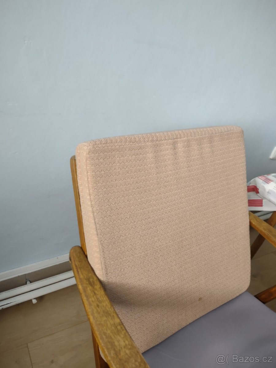 Retro starožitný stolek a kresilka 60leta - 4