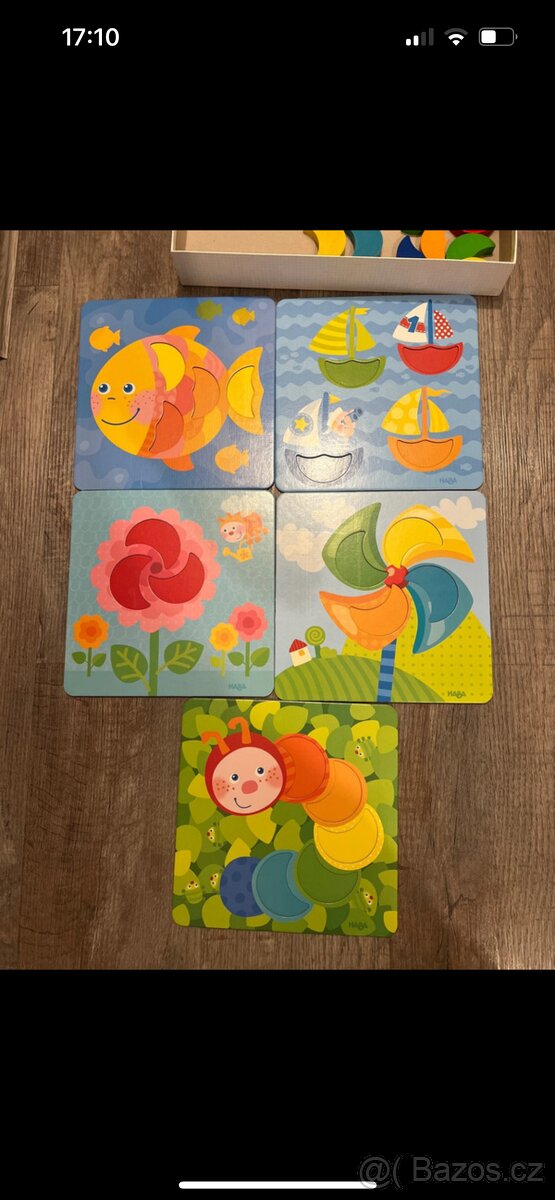 Vzdělávací hra Haba. Rozpoznání barev a tvarů - 4