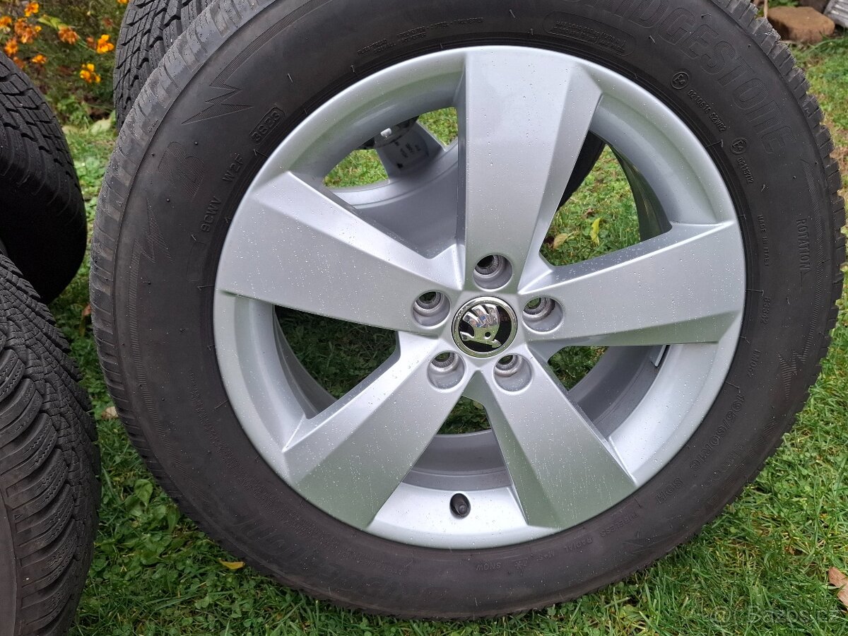Sada zimních kol vč. Alu Škoda Nanuq 195/60/16 - 4