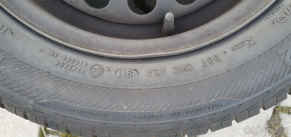195/60/14 - letní pneu a disky - 4