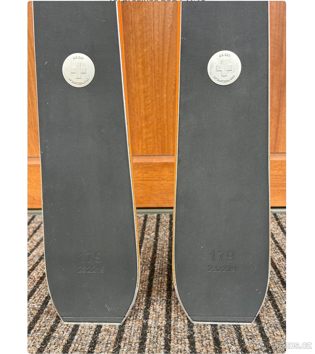 Prodám lyžařský komplet AK SKI Orange originál - 179cm - 4