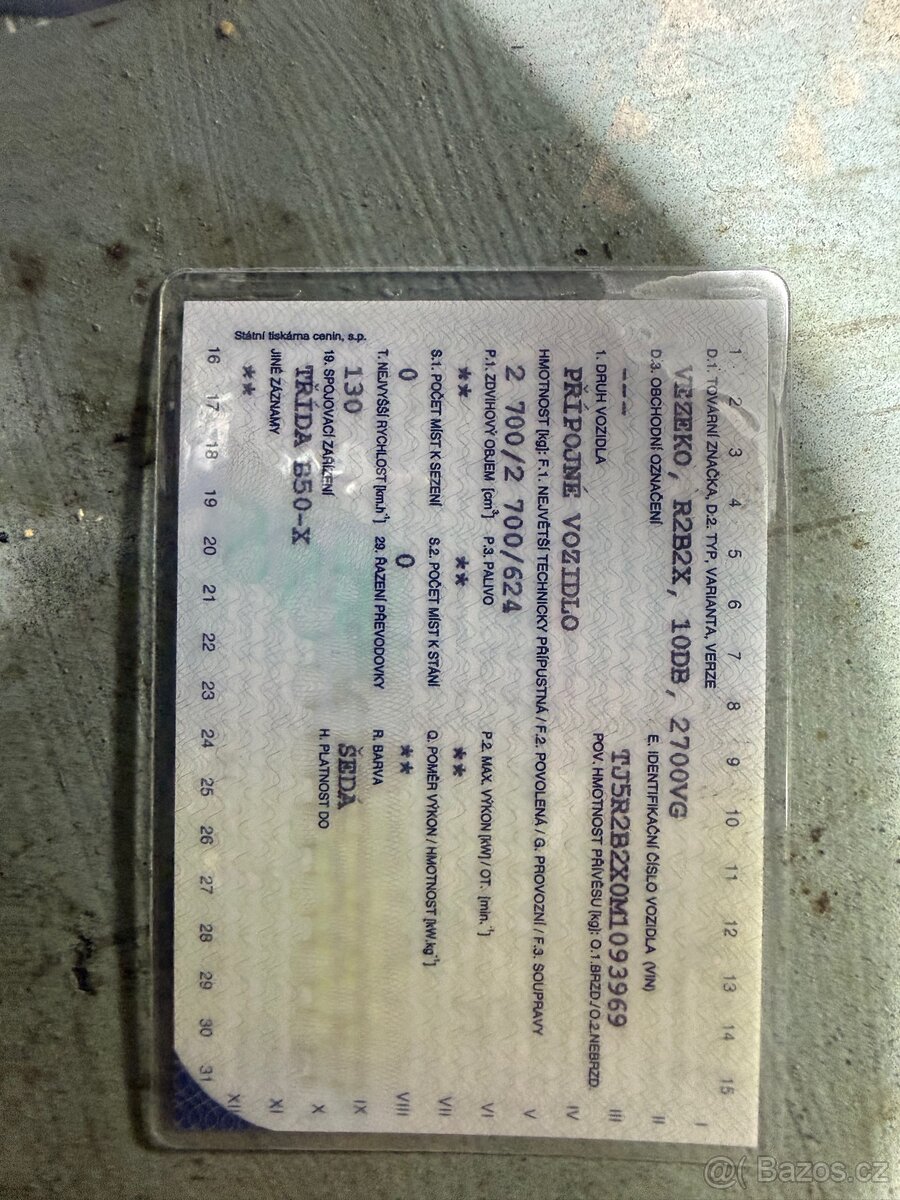 Přívěs Vezeko R2B2X sklopný manuálně i elektricky - 4