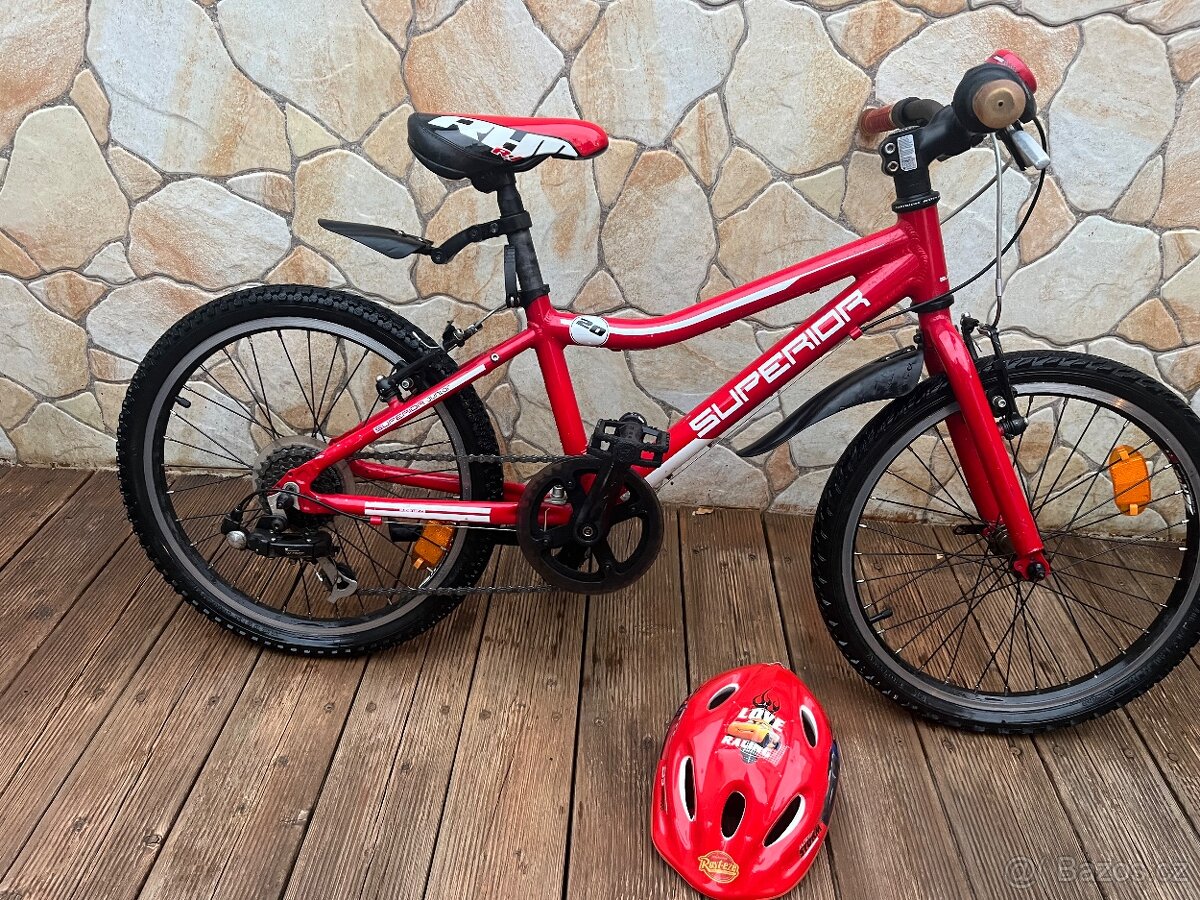 Dětské červené kolo - 4