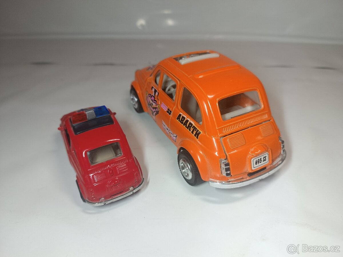 2x autíčko fiat 500 - 4