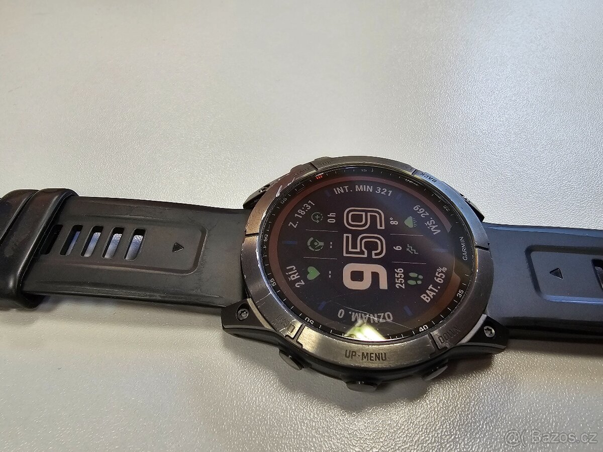 Garmin Fenix 7X Sapphire Solar Gray DLC Titanium - 4
