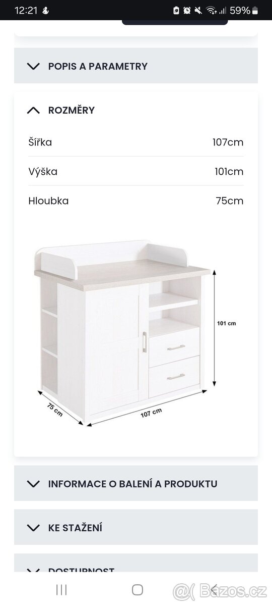 Přebalovací komoda - 4