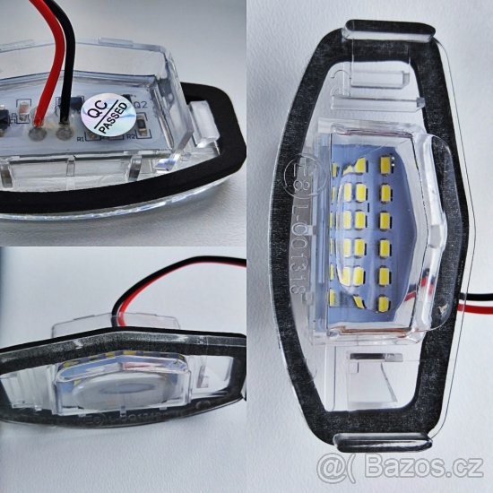 LED lampičky na osvětlení SPZ/RZ Honda - 4
