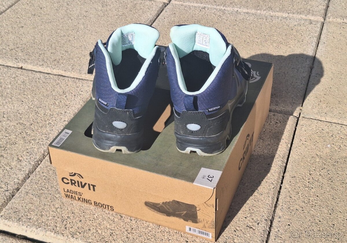 Treková kotníková obuv, waterproof, vel. 37 - 4