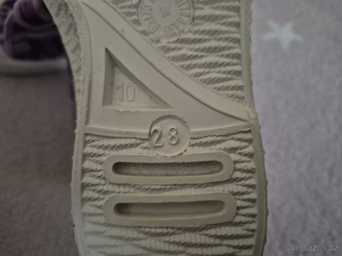 Dětské botičky kotníkové vel. 28 - 4