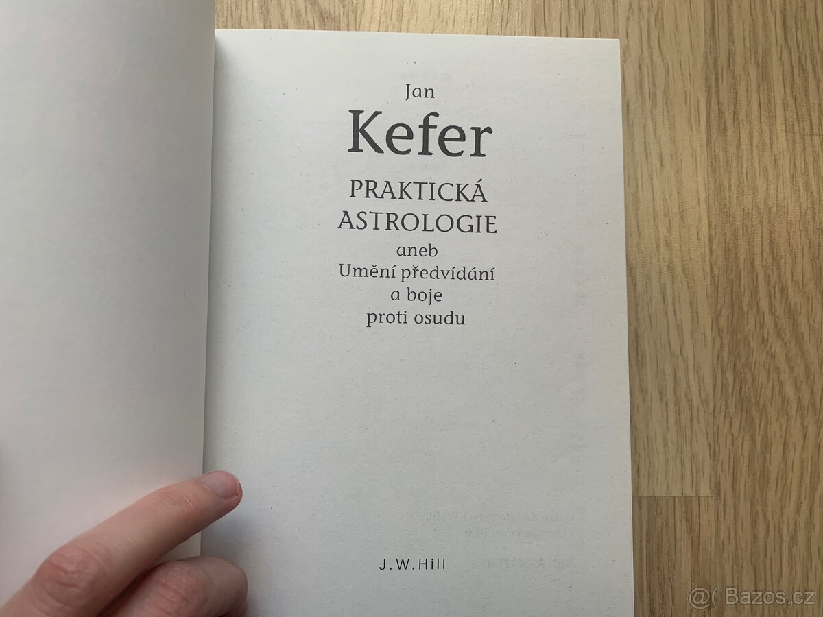 Praktická astrologie - Jan Kefer - 4