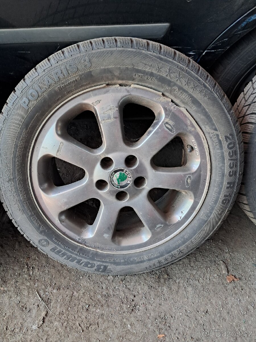 Alu kola Škoda Laurin&Klement 5x100 - 4