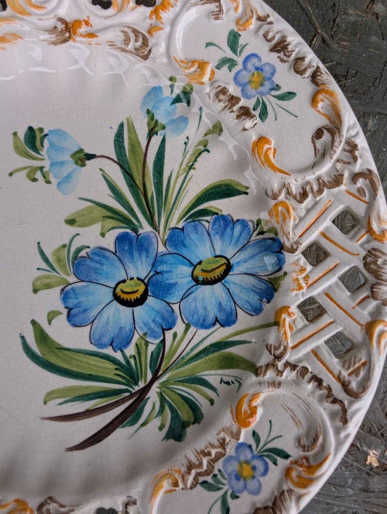 Vintage závěsný talíř, ITALY. - 4