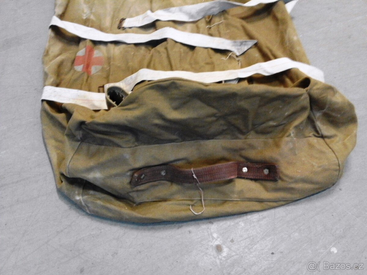Vojenský zdravotnický vak, vojenský vak, transportní vak, vo - 4