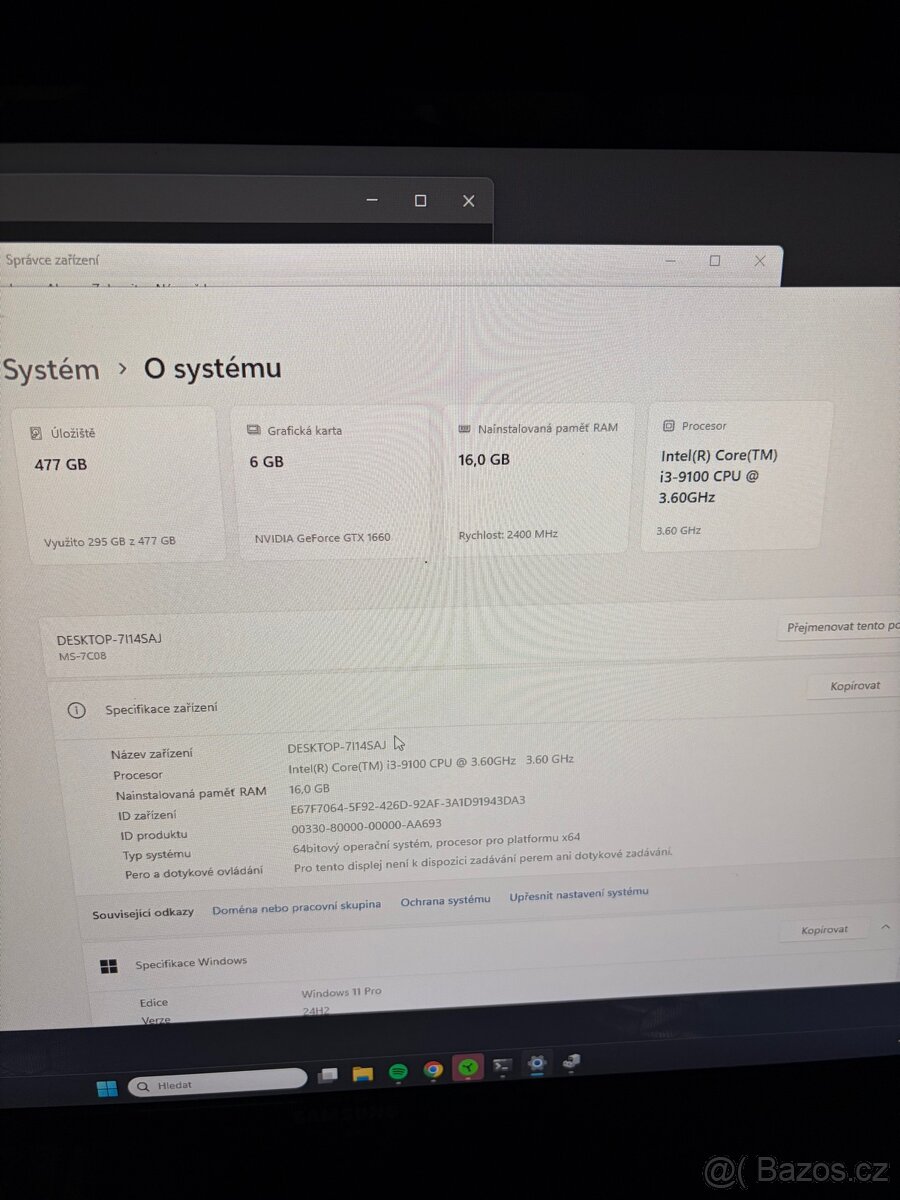 Stolní PC Nvidia GTX 1660 Super 6Gb - 4