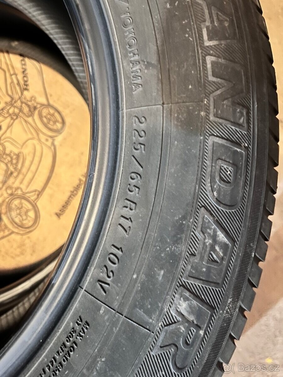 2ks. 225/65 R17 102V letní pneu Yokohama - 4