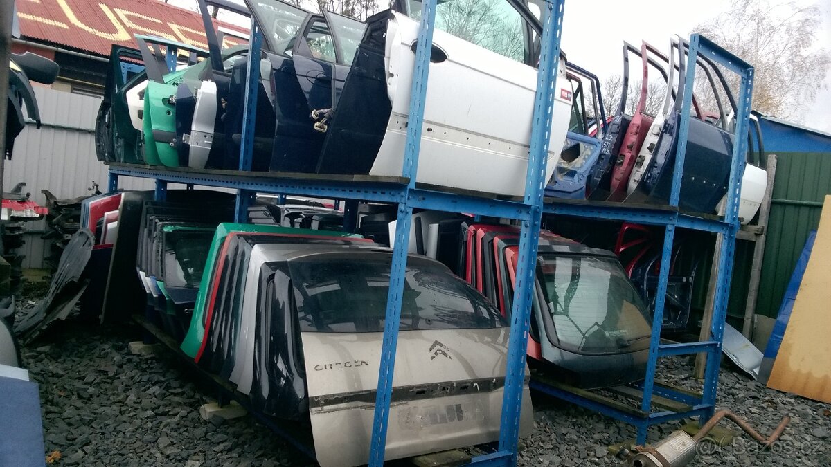 Kapota nárazník blatník Peugeot Citroen - 4