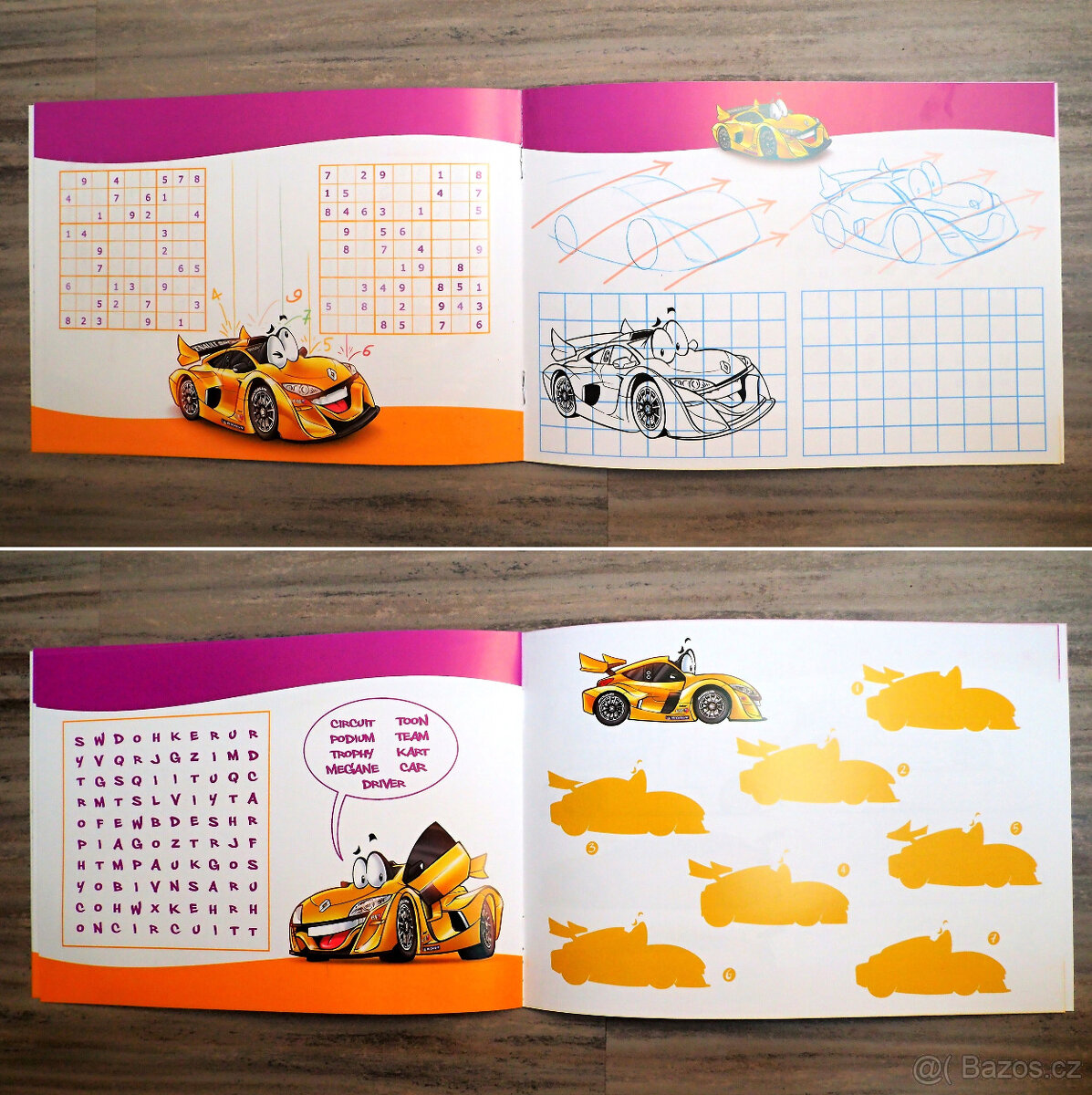 Nálepky WorldSeries by Renault + Megane Trophy V6 Toon + F1 - 4